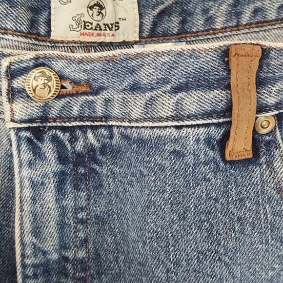 Vintage 90s Calamity Jeans bareback high waisted - Picture 5 of 6